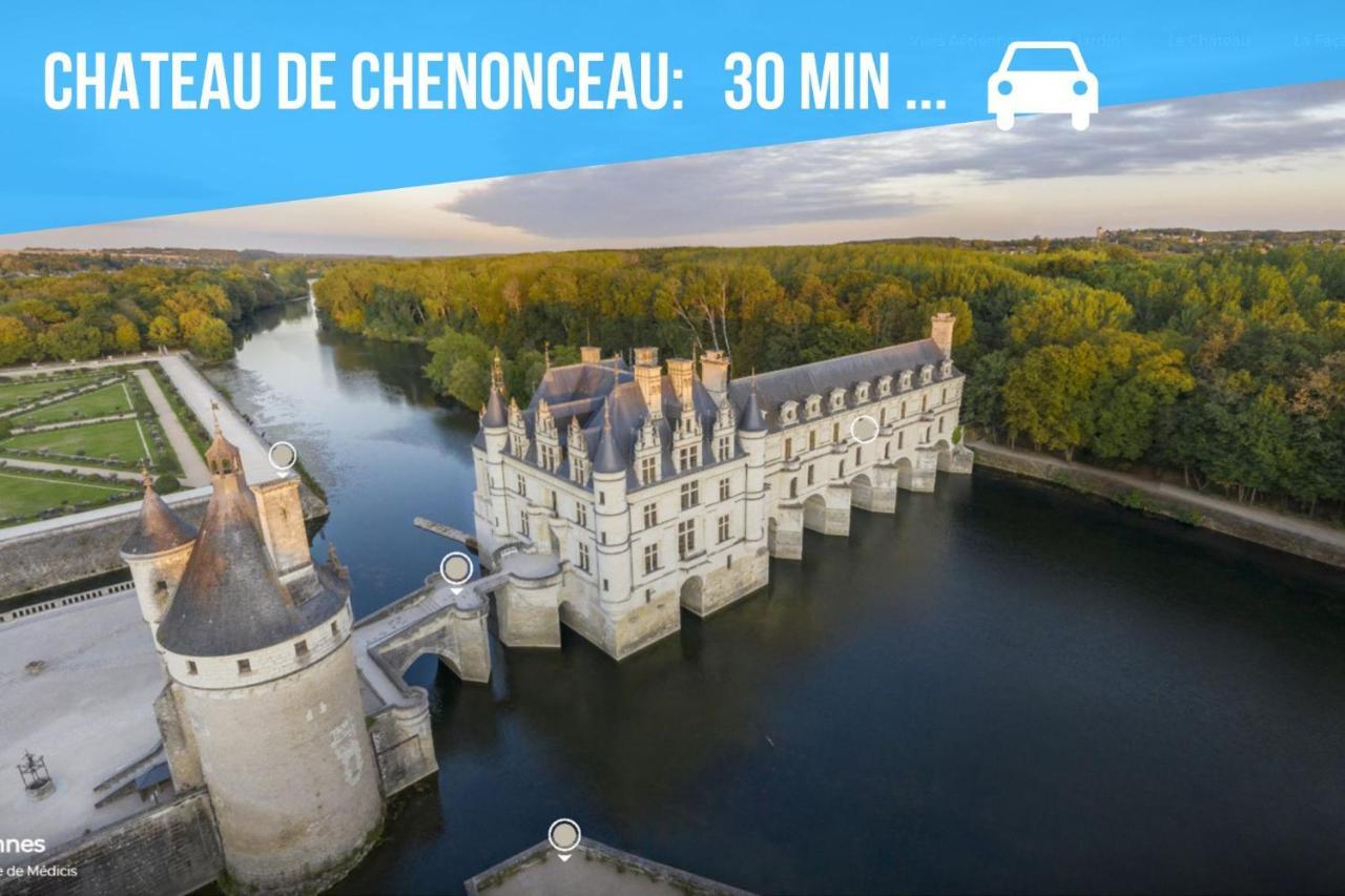 Caporizon-Le Coffre Fort-Le Clos De Chambord Villa Saint-Claude-de-Diray Esterno foto